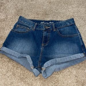 High waist booty shorts
